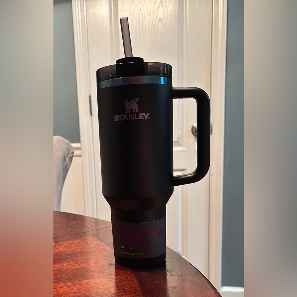 Stanley 40oz Black Chroma Quencher with Handle Custom Engraved “I Have Spoken”